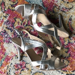 Nine West Silver Angelina Pump